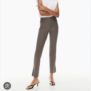 Aritzia Babaton Numero Pants in Oxford Tan